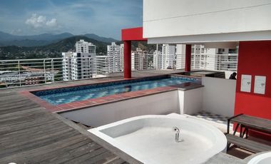 APARTAMENTO CON HERMOSA VISTA EN BAVARIA SANTA MARTA.