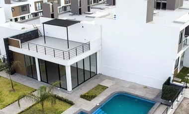 VENTA Departamento AMUEBLADO privada con alberca Zakia El Marques