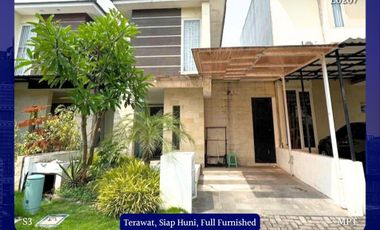 Rumah Dian Istana Terawat Siap Huni Full Furnish Minimalis Modern dkt Wiyung Surabaya Barat Graha Famili