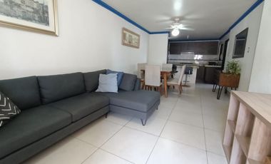 Departamento amueblado en Villa Santorini. A una cuadra del mar. Incluye agua, internet y mantenimiento