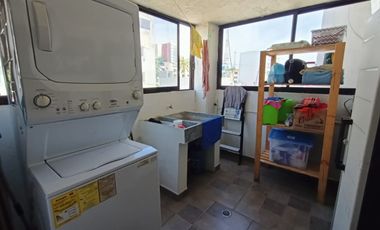 Departamento amueblado en Villa Santorini. A una cuadra del mar. Incluye agua, internet y mantenimiento