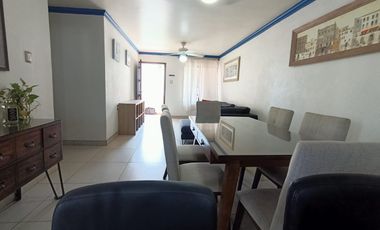 Departamento amueblado en Villa Santorini. A una cuadra del mar. Incluye agua, internet y mantenimiento