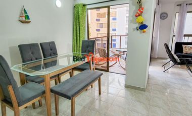 Alquiler por dias apto de 3 habitaciones en el Rodadero