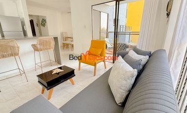 Alquiler por dias apto de 3 habitaciones en el Rodadero