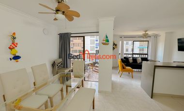 Alquiler por dias apto de 3 habitaciones en el Rodadero