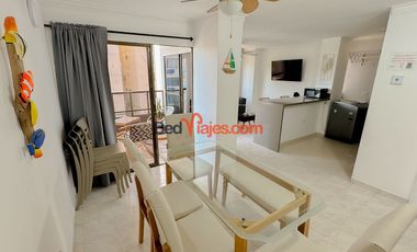 Alquiler por dias apto de 3 habitaciones en el Rodadero