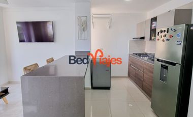 Alquiler por dias apto de 3 habitaciones en el Rodadero