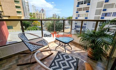 Alquiler por dias apto de 3 habitaciones en el Rodadero