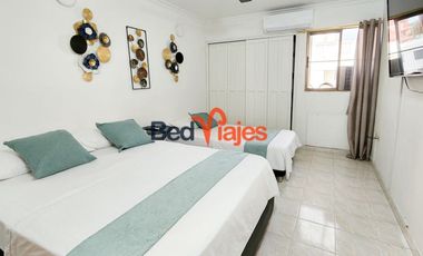 Alquiler por dias apto de 3 habitaciones en el Rodadero
