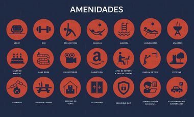 Departamentos en VENTA en Zona Tec, a 8 minutos caminando del Tecnológico, con alberca, gimnasio, área de cowork, bar y más!