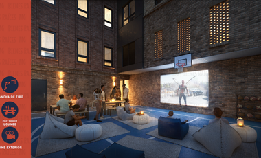 Departamentos en VENTA en Zona Tec, a 8 minutos caminando del Tecnológico, con alberca, gimnasio, área de cowork, bar y más!