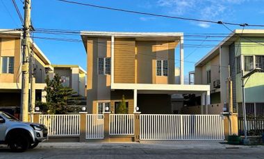 A Must See! Modern Elegant Single Detached Semi Furnished House & Lot in Executive Village along Bacoor Blvd Very accessible and 100% flood free!