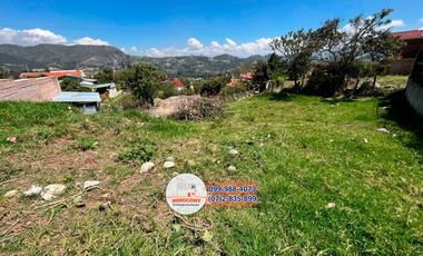 Terreno ideal para construcción en venta, Sector Challuabamba T346