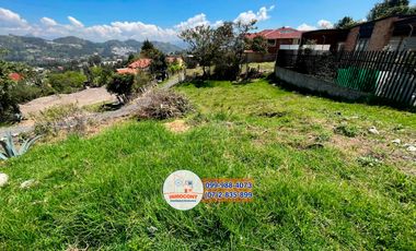 Terreno ideal para construcción en venta, Sector Challuabamba T346