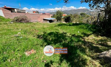 Terreno ideal para construcción en venta, Sector Challuabamba T346