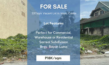 Imus Vacant Lot For Sale - Perfect for Commercial and Residential