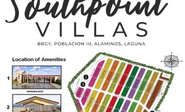 2-bedroom Townhouse House and Lot for sale in Alaminos Laguna