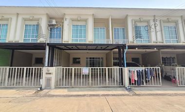 Townhouse for sale, Sena Vela Rangsit-Khlong 1, beautiful empty house, very good condition, fully decorated, Near Don Mueang Airport.