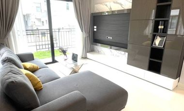 For rent, 2-story detached house, 3 bedrooms, Centro Bangna, new project, very good location. Near Mega Bangna and international schools.