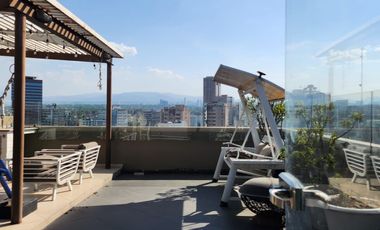 DEPARTAMENTO P.H EN VENTA EN POLANCO CON GRAN  TERRAZA