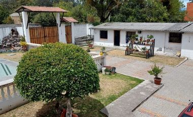 ESPECTACULAR QUINTA DE VENTA EN EL VALLE DE BELLO HORIZONTE ENTRE GUAYLLABAMBA Y EL QUINCHE