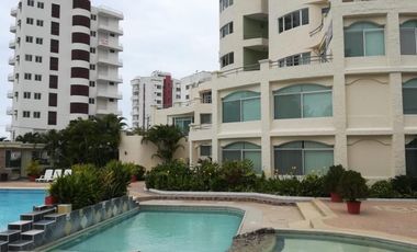 Venta departamento amoblado en Tonsupa, se acepta propiedad en Quito o Valles