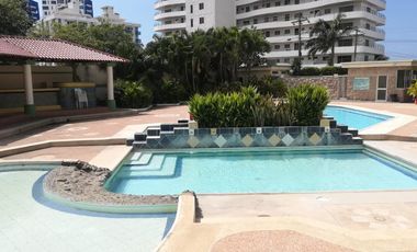 Venta departamento amoblado en Tonsupa, se acepta propiedad en Quito o Valles