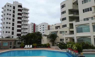 Venta departamento amoblado en Tonsupa, se acepta propiedad en Quito o Valles