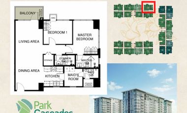 2 Bedroom Park Cascade Arca South Condo for Sale