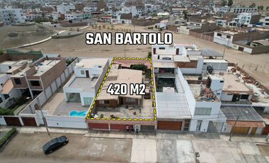 Casa en venta en San Bartolo a precio de terreno de 420 m2