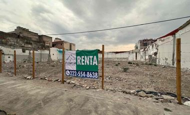 RENTA TERRENO PUEBLA