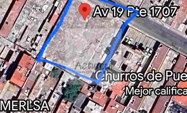 RENTA TERRENO PUEBLA