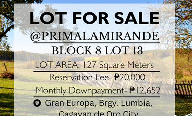 LOT FOR SALE | 127 sqm |