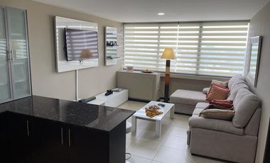 Suite amoblada de alquiler en Puerto Santa Ana, Torres Bellini.