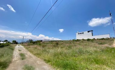 TERRENO EN VENTA, SANTA ISABEL CHOLULA, PUEBLA.