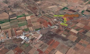 TERRENO CON ESCRITURAS EN VENTA A PIE DE CARRETERA CIENEGILLAS ZACATECAS