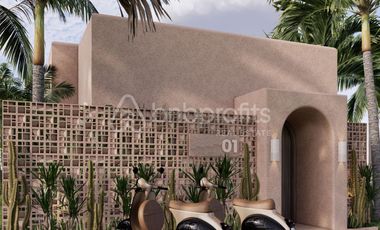 Claim Your Moroccan-Style Oasis: Kedungu 1-Bed Leasehold Villa Minutes from Pigstone Beach
