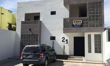 Departamento amueblado en renta col Bachoco