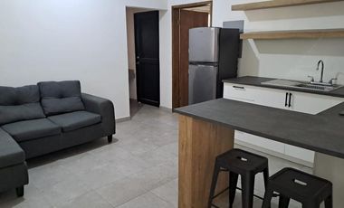 Departamento amueblado en renta col Bachoco