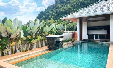 New Modern Three-bedroom Pool Villa Project for Sale in Khao Thong, Krabi