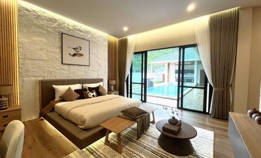 New Modern Three-bedroom Pool Villa Project for Sale in Khao Thong, Krabi