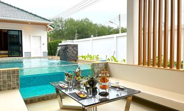 New Modern Three-bedroom Pool Villa Project for Sale in Khao Thong, Krabi