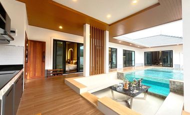 New Modern Three-bedroom Pool Villa Project for Sale in Khao Thong, Krabi
