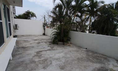 Departamento amueblado en planta baja en Col. Lomas del Mar de 2 recámaras. Incluye agua