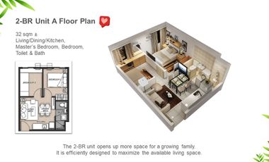 2 BEDROOM FORA MIDRISE CONDOMINIUM in  DAGUPAN CITY, PANGASINAN