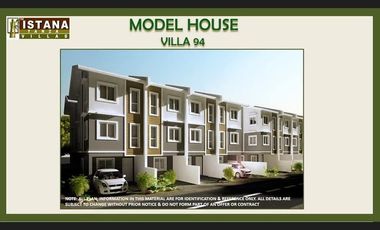The 3-Storey Townhomes with Parking for Sale in Istana Villas