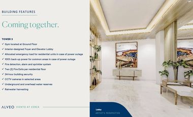 Viento at Cerca 1 bedroom Ayala Alabang Muntinlupa City Philippines