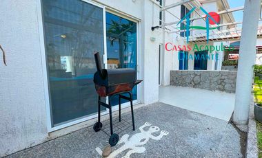 Condominio con club de playa. Terraza con salida a alberca del clúster