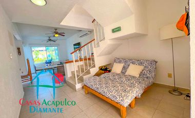 Condominio con club de playa. Terraza con salida a alberca del clúster