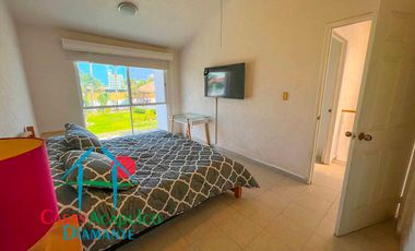 Condominio con club de playa. Terraza con salida a alberca del clúster